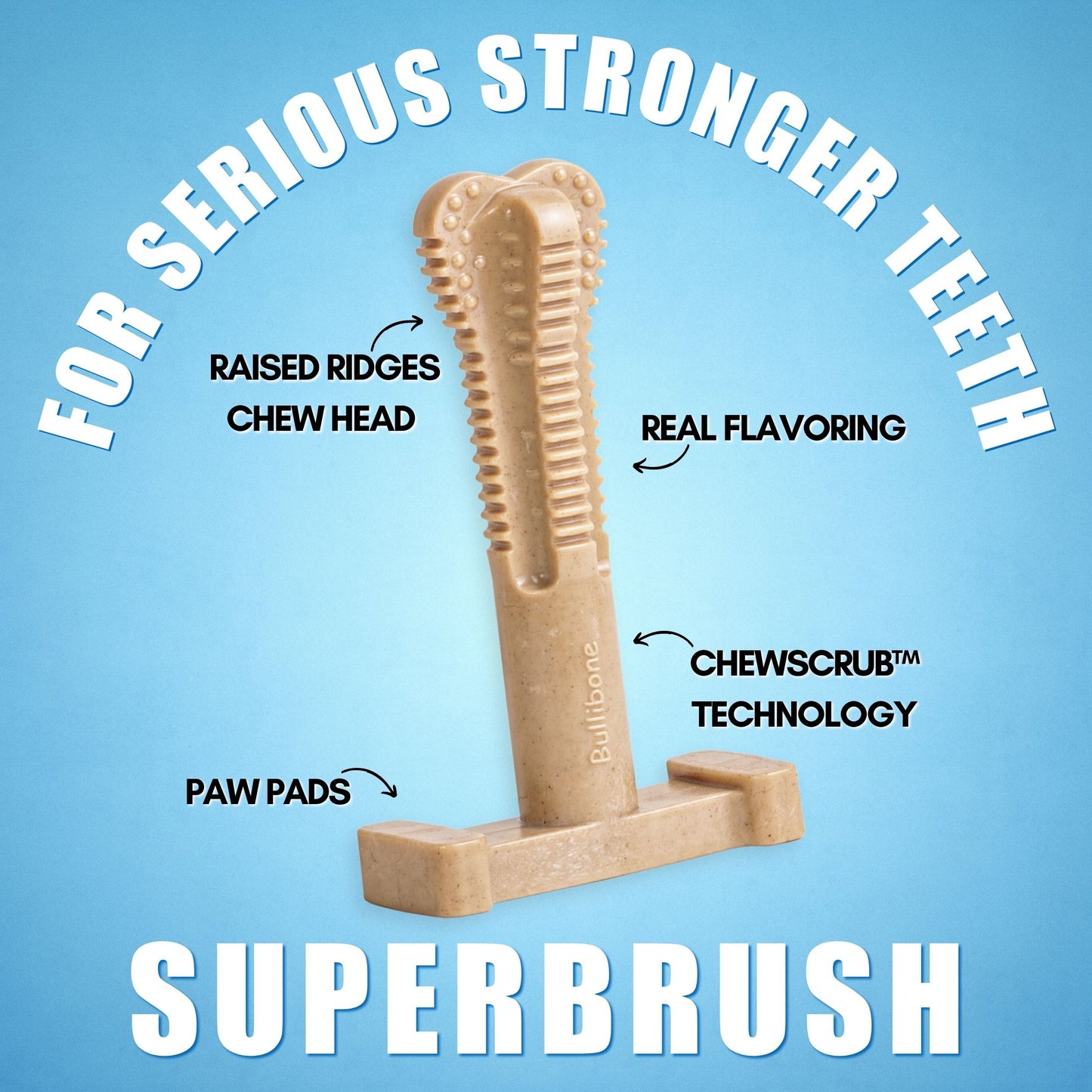 dog toy that cleans teeth