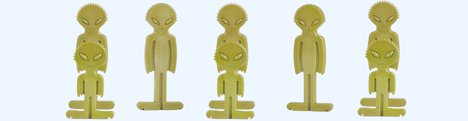 ALIEN BONE - UNIQUE DOG TOYS