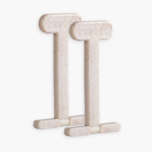 white dog bones