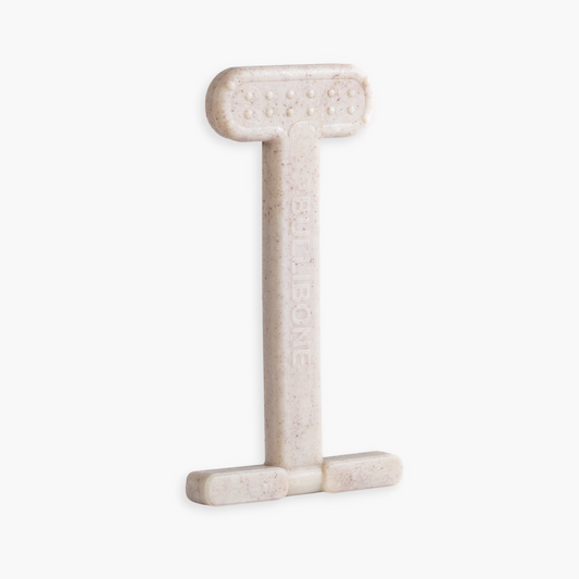 white dog bone