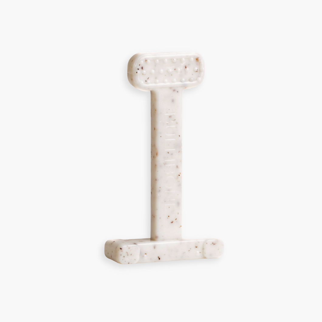 white dog bone