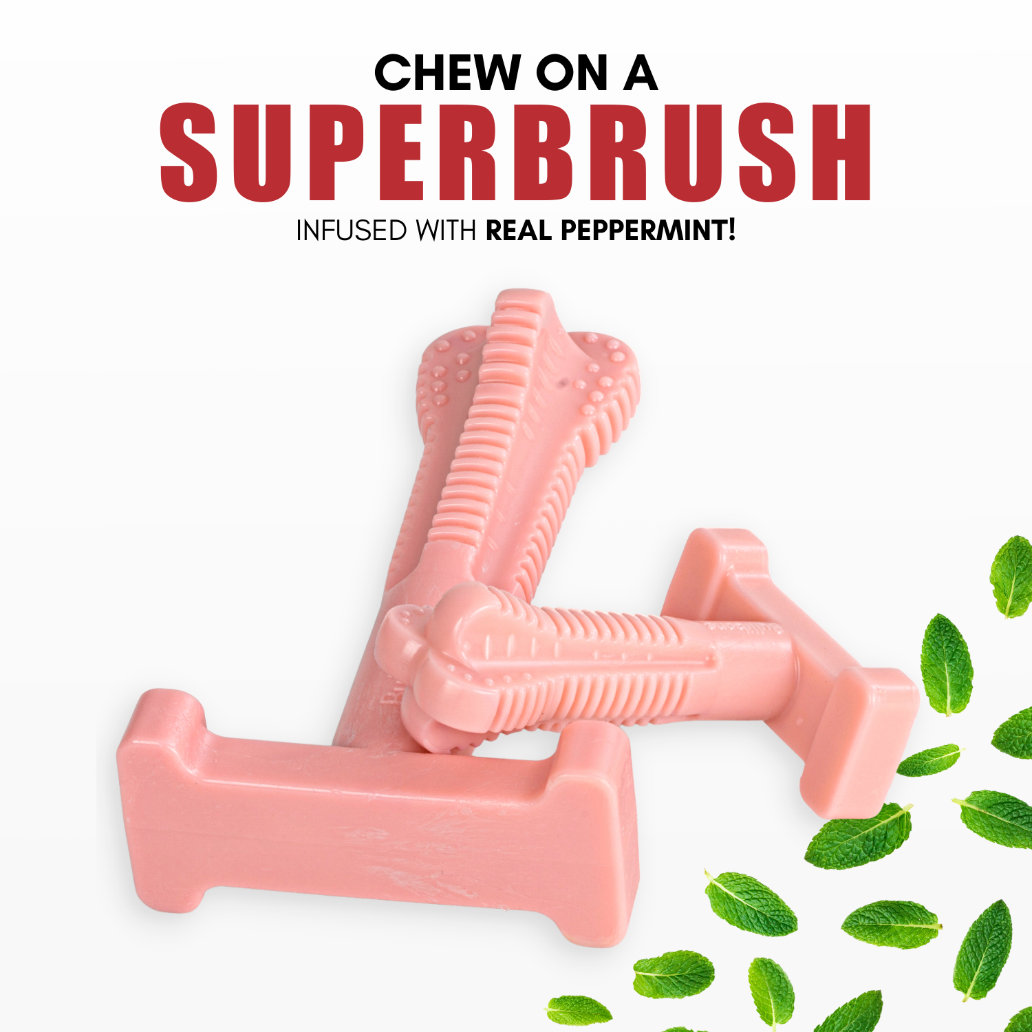 dog breath chew toys
