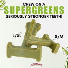 Load image into Gallery viewer, Green dog bone chew toys
