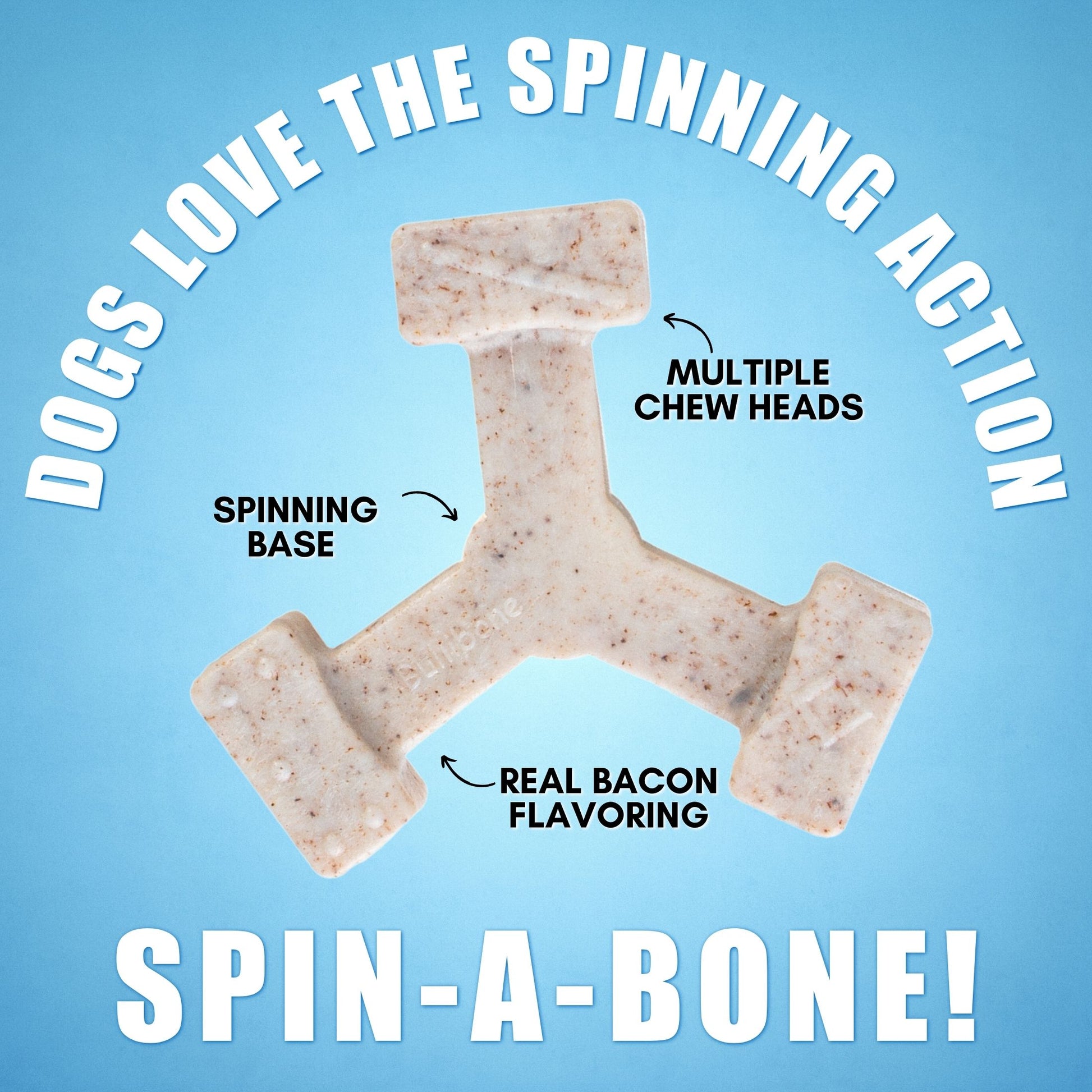 bacon dog bone